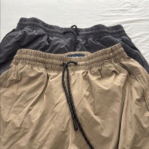 Men's Athletic Shorts - Gray and olive color from Abercrombie & Fitch